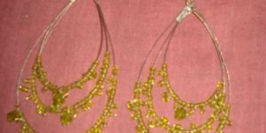 Glass Beaded Earrings