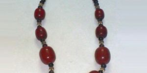 Horn Resin Beaded Necklace