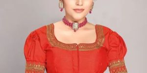 Square Neck Readymade Blouse