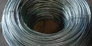 Silver Galvanized Wire