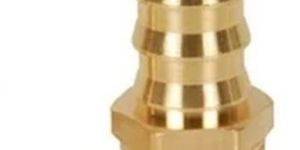 Brass Air Brake Hose Nut with Spring
