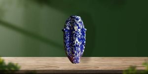 Ceramic Face Shape Vase