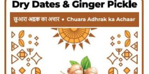 Dry Dates & Ginger Pickle