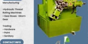 Hydraulic Thread Rolling Machine