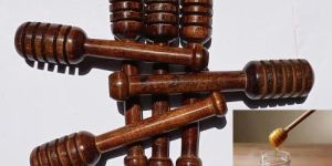 Wooden Honey Dipper