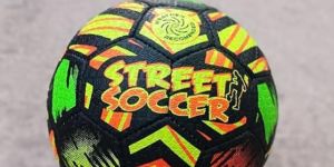 Rainbow Street Soccer Ball