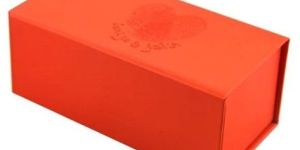 Red Foldable Magnetic Rigid Gift Box