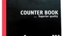 Paper Cover Perfect Bound A4 Counter Book