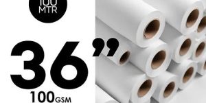 100 GSM 100 Meter Maplitho Plotter Paper Rolls