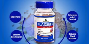 Flaxseed Capsules (Pack of 60 Capsule)