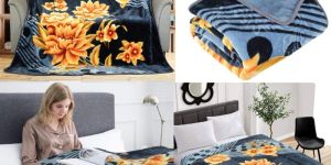 Double Bed Printed Blanket