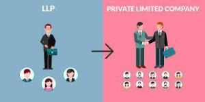 Conversion of Llp to Pvt Company Registration