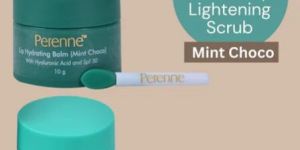 Perenne Lip Lightening Scrub & Lip Hydrating balm (Mint Choco)