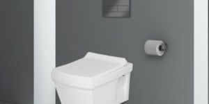 CRENZA Rimless Wall Hung Closet