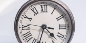 Antique Vintage Brass Clock