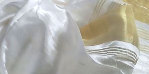 Pure Gajji Silk Lagdi Patta Dupatta with Zari Borders