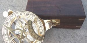 Solid Brass Nautical Compass