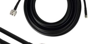 LMR 400 Ultra Low Loss RF Coaxial Cable Male Connector-For Router-25 Meter