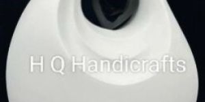 Aluminium Premium Tear Drop Black Heart Cremation Urn