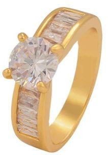 Luxurious Solitaire Woman Ring