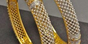 Zevarly Bandini SwissNet Cubic Zircon Bangles