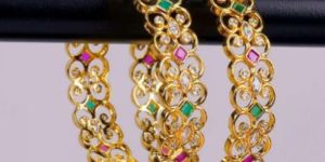 Zevarly Lakshya Cubic Zirconia Bangles