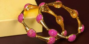 Zevarly Nura American Diamond Bangles