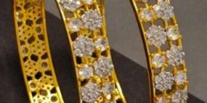 Zevarly Rajwada American Diamond Bangles