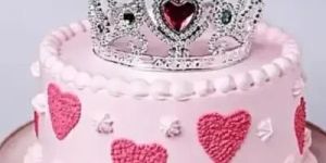 Princess Strawberry Cake
