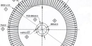 Flat Wavy Disc Blades