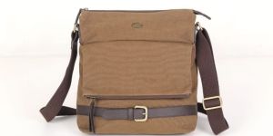 Messenger Bag Color Pebble Grain Brown