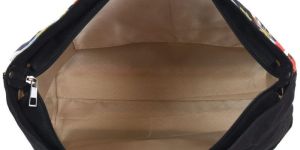 Tropical Print Canvas Shopper Bag