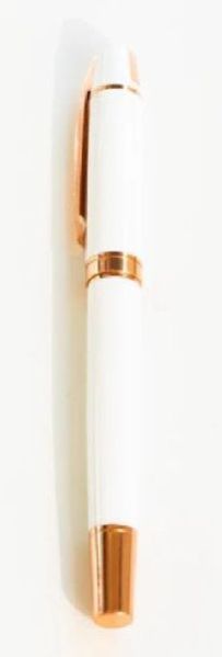 DREAMER ROLLER WHITE AND ROSE GOLD PEN GEL