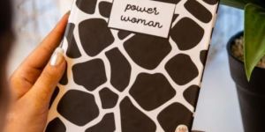 POWER WOMAN HARDBOUND NOTEBOOK