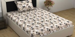 Ivory Sunflowers Single Bed Bedsheet