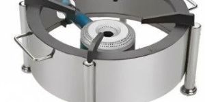 STAINLESS STEEL SINGLE BURNER GAS BHATTI