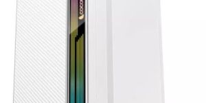 Coconut Cosmic Office White CPU Cabinet