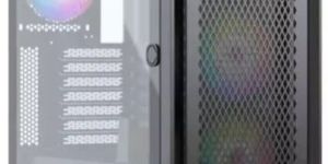 Coconut Rampage 2000D Black Gaming CPU Cabinet