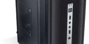Fingers Turbo Mini Black CPU Cabinet with SMPS