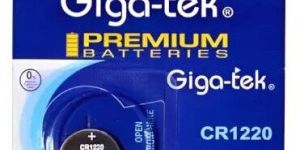Gigatek CR1220 CMOS Battery 3V