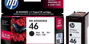 HP 46 Black Genuine Ink Cartridge