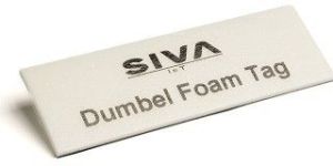 3mm UHF Dumbel Foam Tag for Affixing Race Number Bibs