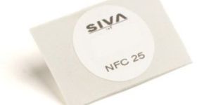 NFC 25 Dia Printer Compatible NFC Label for Application Non Metallic Surfaces