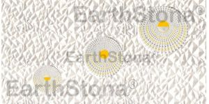 Marble Stone Wall Highlight Crystal Design