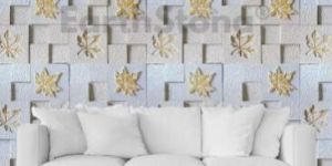 Leaf Pattern High Depth Sandstone Wall Cladding