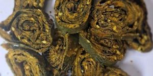 Dehydrated Taro Leaf Roll