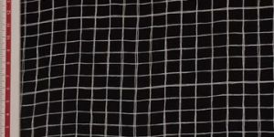 Black & White Checks Printed Rayon Fabric