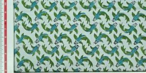 Multicolor Quirky Printed Cotton Cambric Fabric