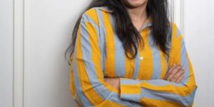 Womens Pure Cotton Striped Shirt with Pant Set