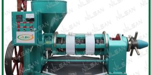 COLD OIL PRESS MACHINE WITH HEATER (NS-6500A)